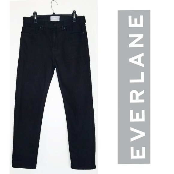 Everlane Pants - Everlane Denim Jeans Size 28R #139393 Deep Black
